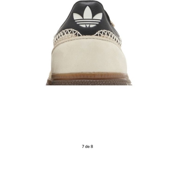 Like NEW! Adidas Handball Wales Spezial Wonder White Black somba Bonner Sneakers - Picture 9 of 12